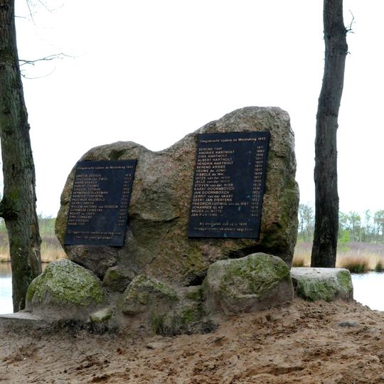 Monument Slachtoffers Meistaking 1943