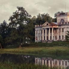 Umiastowski Palace in Žamyslaŭĺ