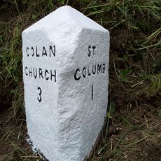 Milestone 230M South-West Of Bosworgey Cottage