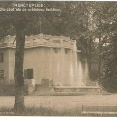 Hydrocentrála, fontána