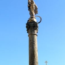 Corinthian column in Pidkamin monastery