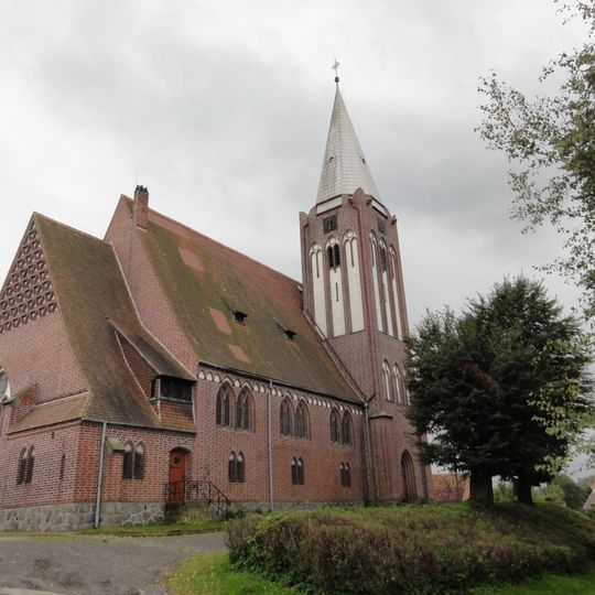 Kościół ewangelicki, ob. rzym.-kat. Podwyższenia Krzyża