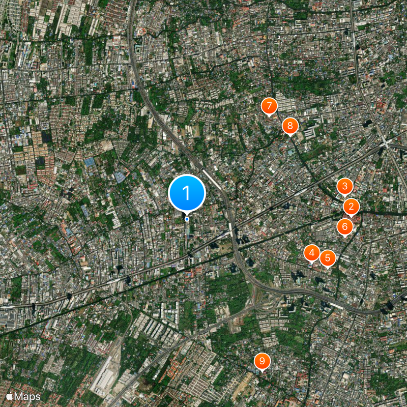 Siam University Map