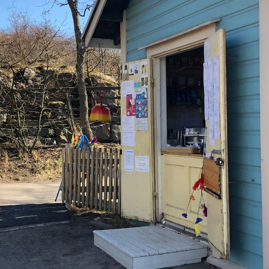 Sinisen huvilan kahvila