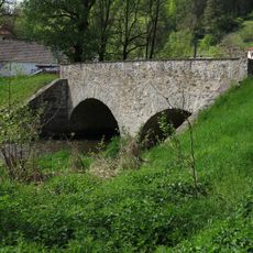 Most silnice III/1599 přes Polečnici u Dobrkovického mlýna