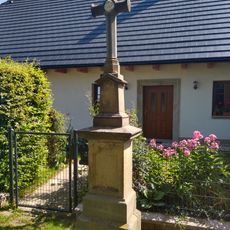 Cross in the middle of Záměl