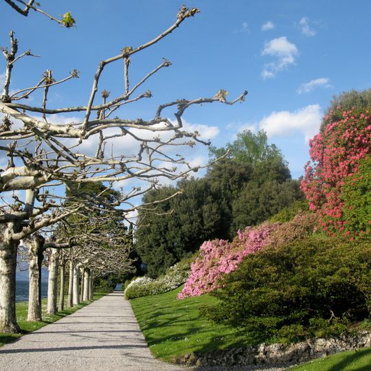 Botanical garden of the Villa Melzi
