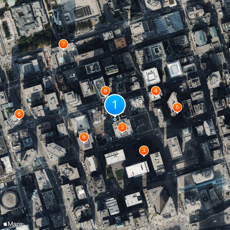 Financial District Map