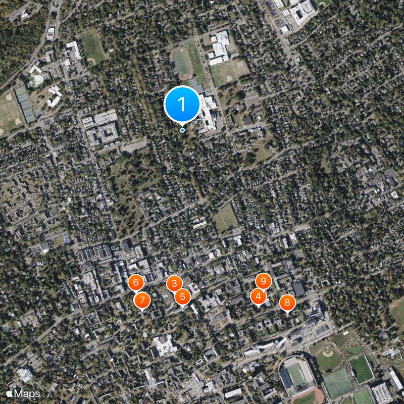 Princeton High School Map