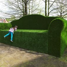 Grünes Sofa (Soltau)