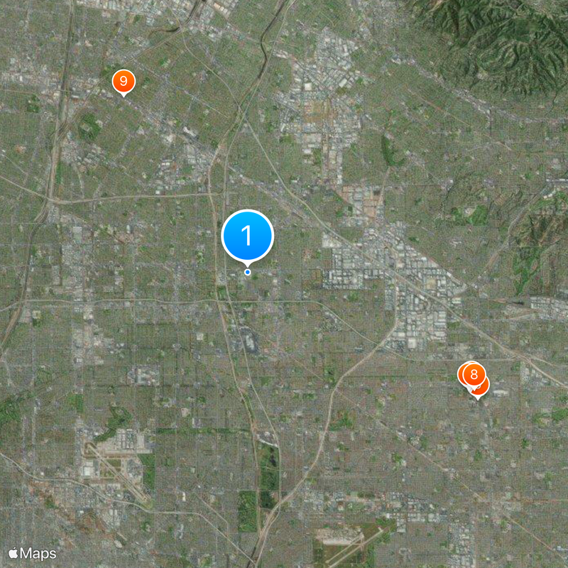 Cerritos College Map