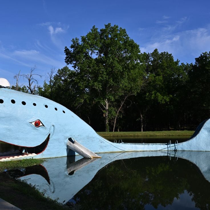 De Blauwe Walvis van Catoosa