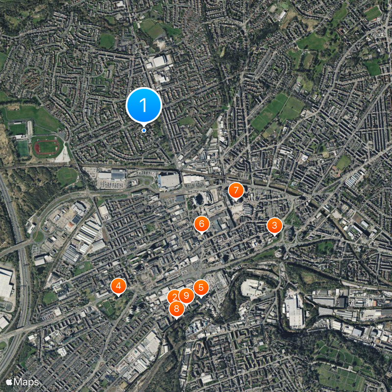 Ashton-under-Lyne Map