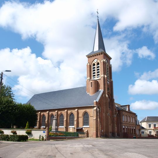 Église Saint-Vandrille ou Saint-Wandrille de Dargnies
