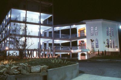 At night 0