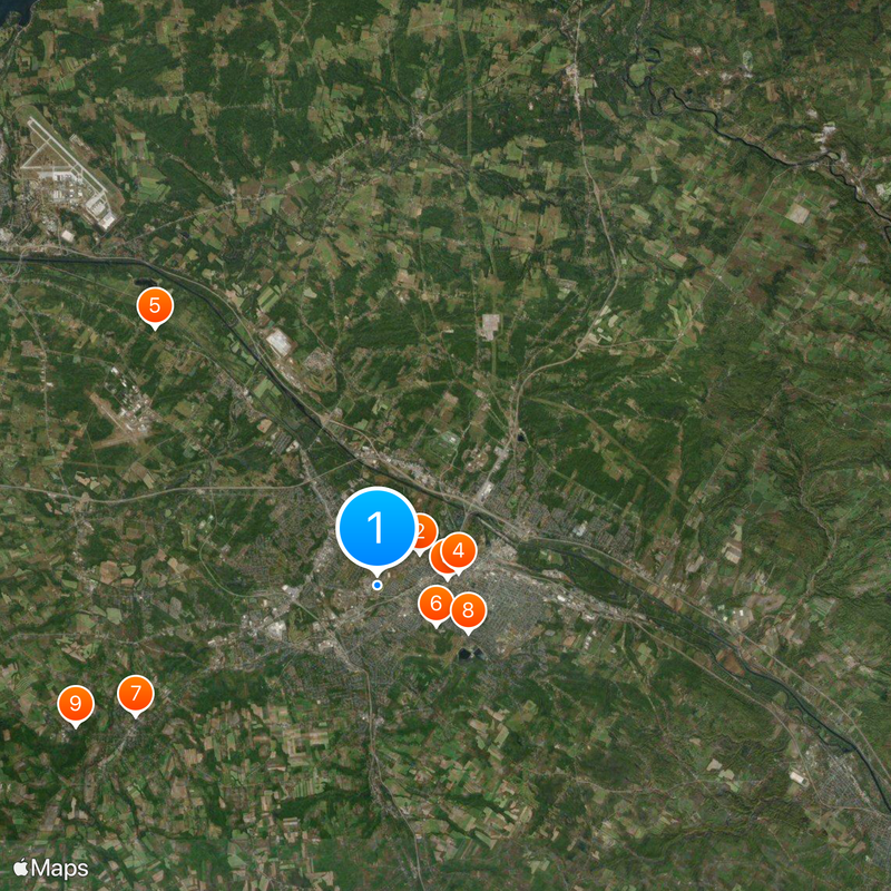 Utica University Map