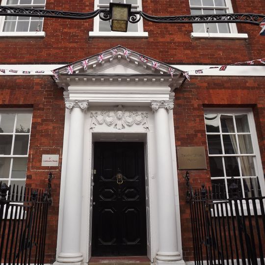 Railings to Number 20, East St Helen Street