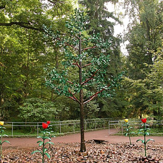 The trick fountains Oak and Tulips