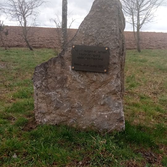 Flurbereinigungsstein Sennfeld