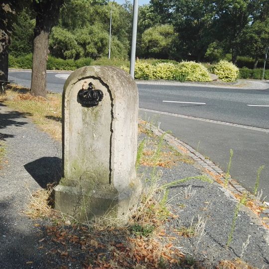 Kgl.-sächs. Postmeilenstein Radeburg