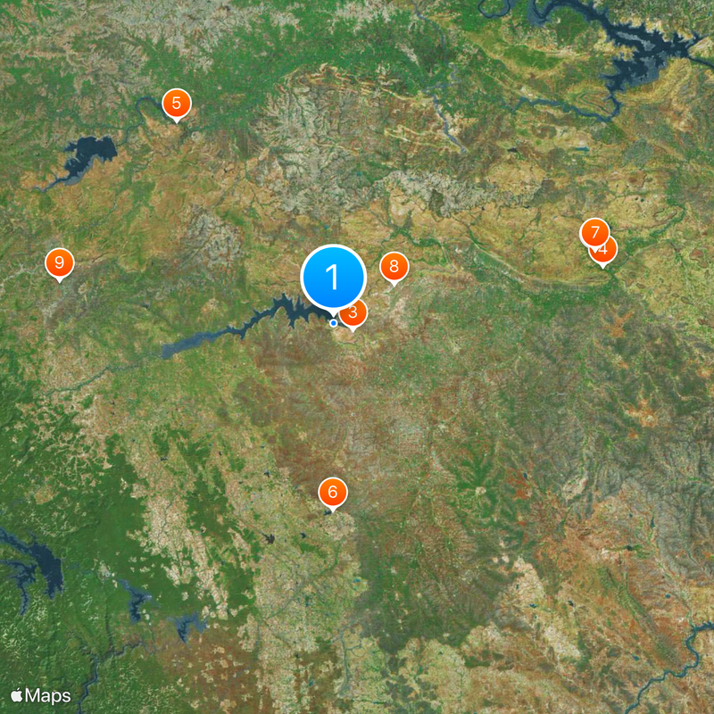 Saundatti Map