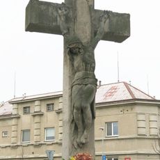 Kříž na rozcestí ulic Lipová a Drahelická v Nymburku