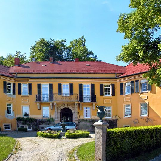 Rittergut und Gutspark Pohla Schönbrunner Straße 9, 11, 15, 17