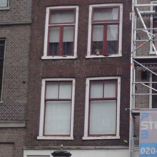 Pand met aan de zoutmarkt belangrijke achtergevel