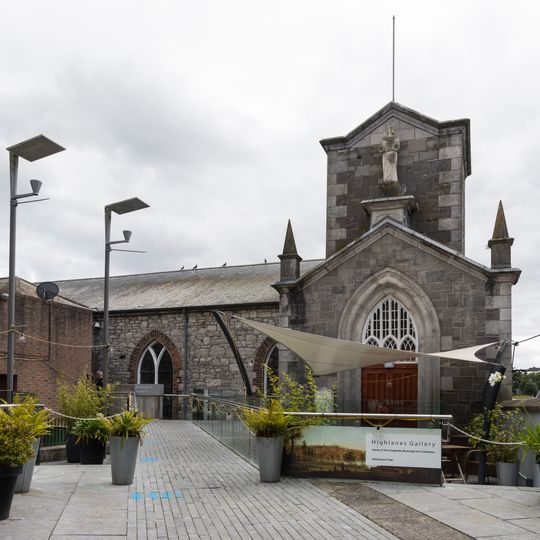 Highlanes Gallery, former St. Francis Church