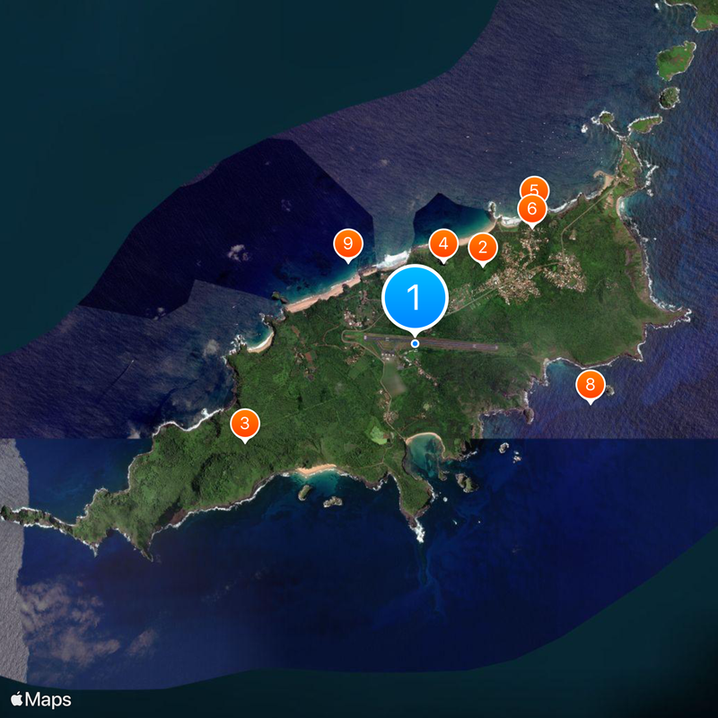 Fernando de Noronha Kaart