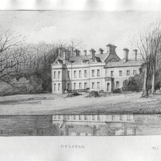 Halston Hall Including Attached Flanking Walls And Balustrade To Rear