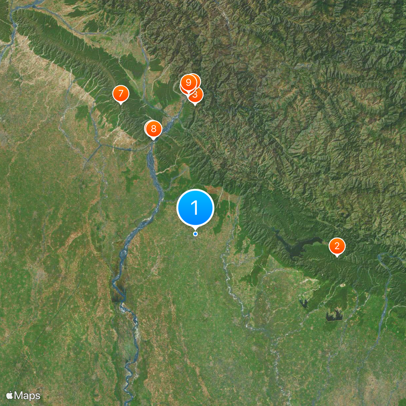 Najibabad Map