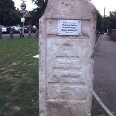 Milestone, Station Road jct with The Street