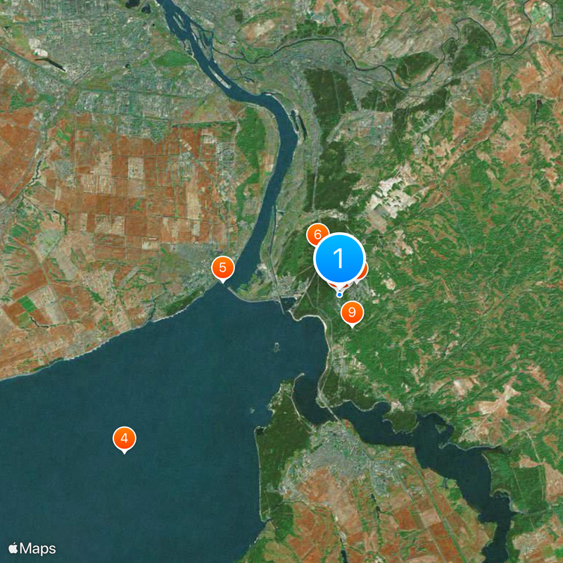 Novosibirsk State University Map