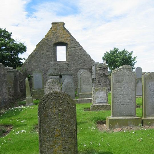 Newhills, Old Parish Church, Burial-ground