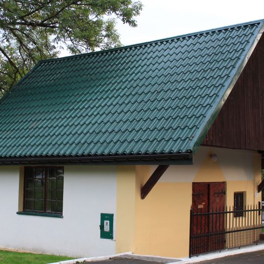 Forge in palace complex in Olszanica