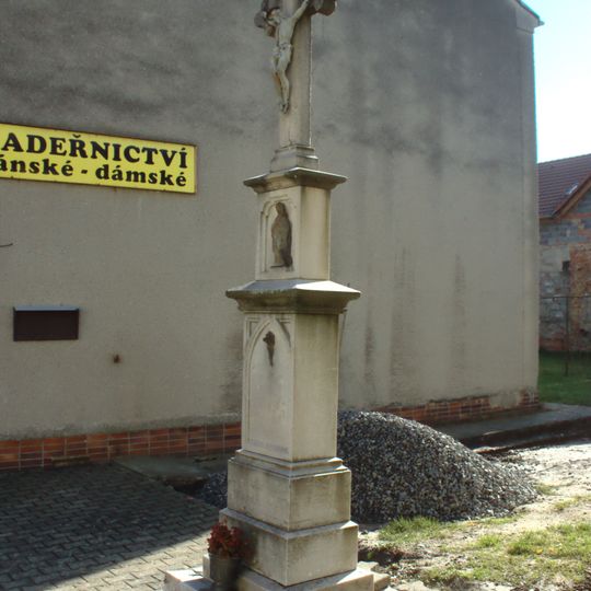 Kříž v Háji ve Slezsku v ulici Antonína Vaška