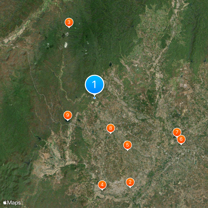 Pang Muang Railway Station Map