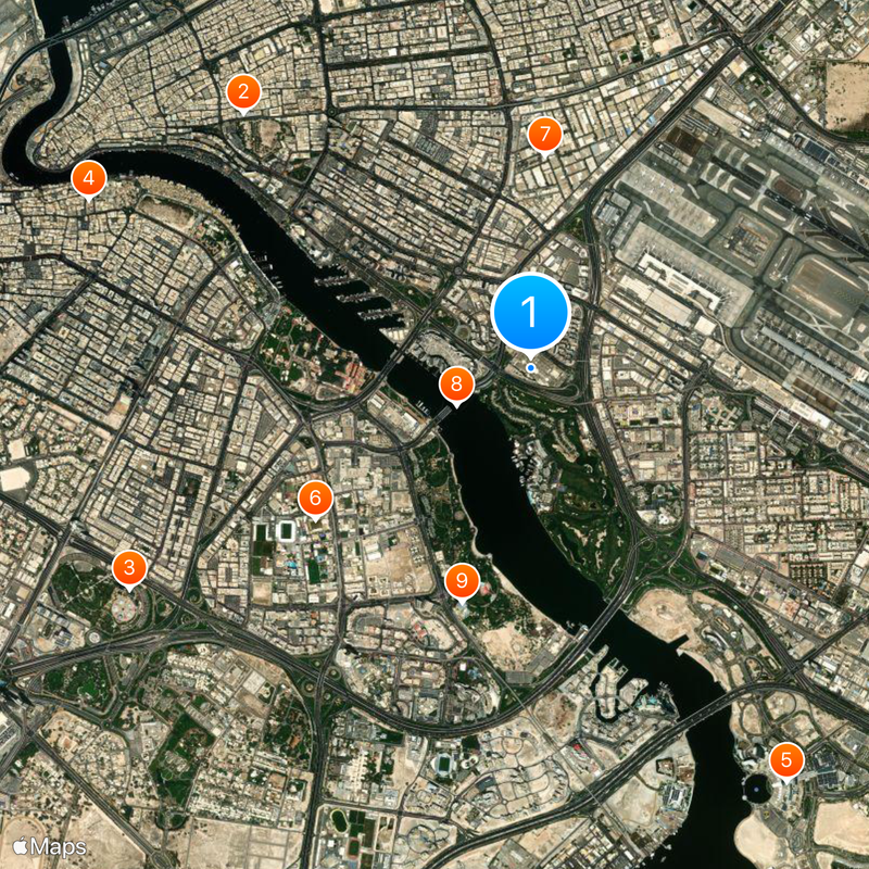 Deira City Centre Map