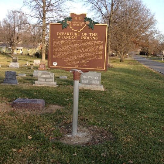 Departure of the Wyandot Indians