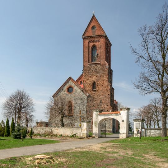 Church of the Holy Cross in Brzezimierz
