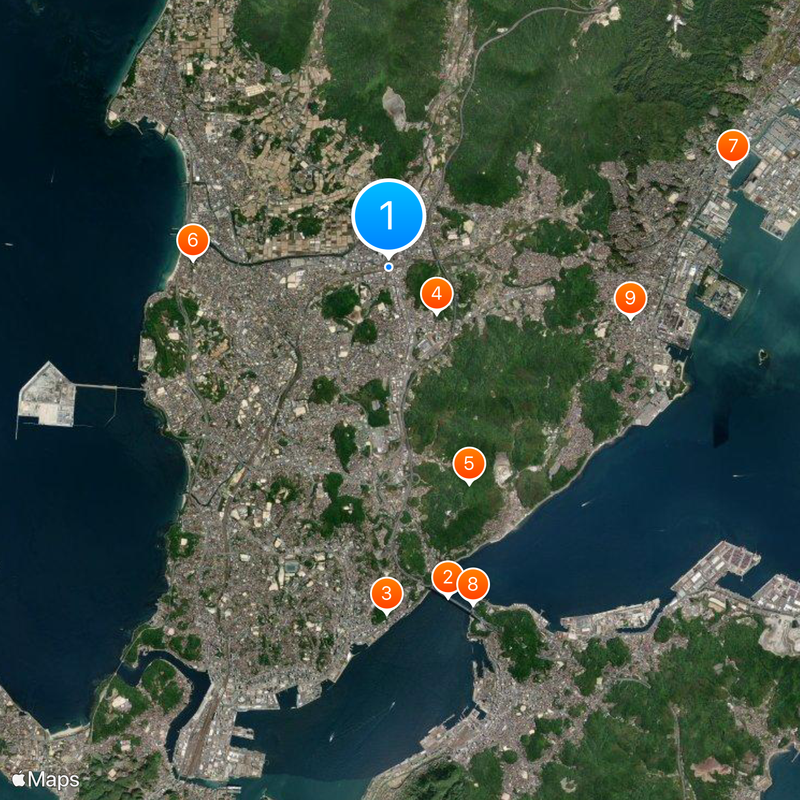 Shin-Shimonoseki Station Map