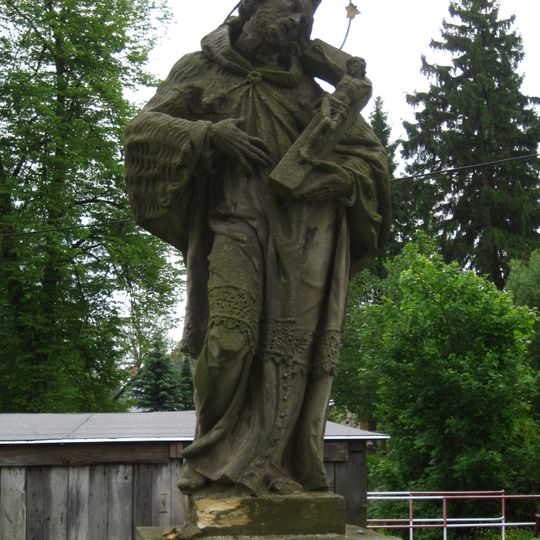Statue of Saint John of Nepomuk in Velký Šenov