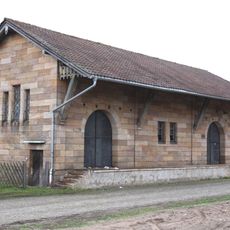 Güterschuppen Nähe Bahnhofstraße in Breitengüßbach