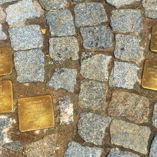 Stolperstein en memoria de Herta Schäfer