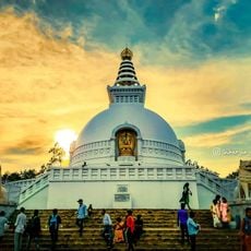 Vishwa Shanti stupa, Rajgir