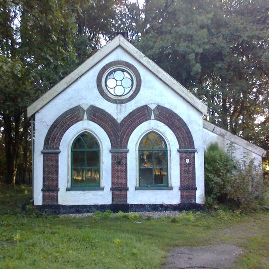 Witgepleisterd pandje