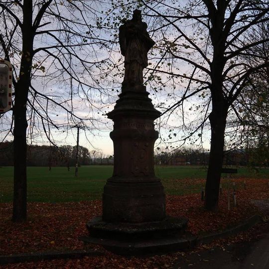 Socha sv. Jana Nepomuckého v Osově