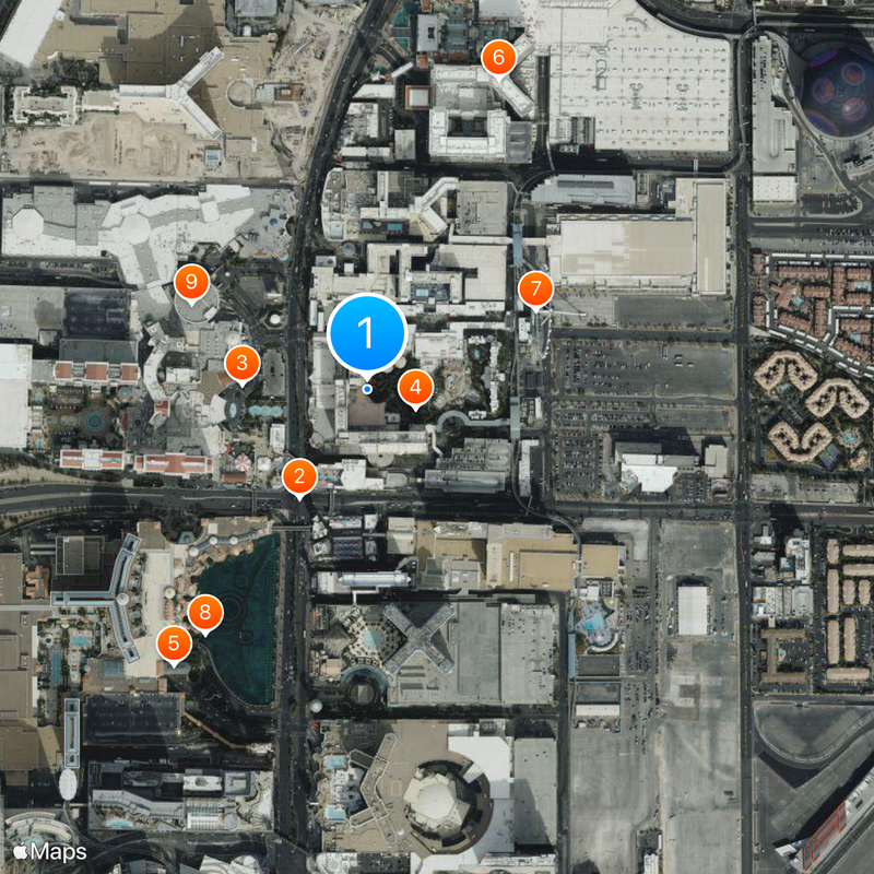 Flamingo Las Vegas Carte