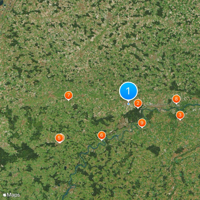 Circondario di Mühldorf am Inn Mappa